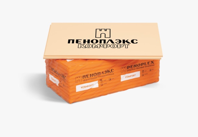 Экструдированный пенополистирол Пеноплэкс Комфорт 1185х585х30 мм, 13 шт. уп