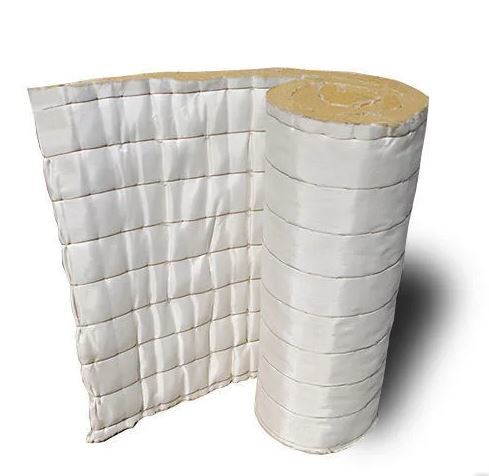 Мат прошивной базальтовый МПБ-50  с обкладкой стеклотканью Т-23 с 2 сторон 1500х500х90 мм