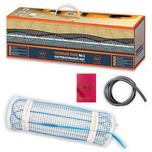 Нагревательный мат &quot;Теплый пол №1&quot; ТСП-1350-9,0